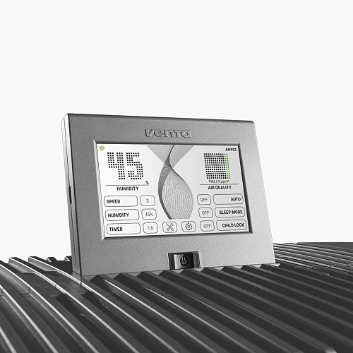 Увлажнитель-очиститель воздуха Venta Professional AH902 WiFi, серый \ 70 кв.м